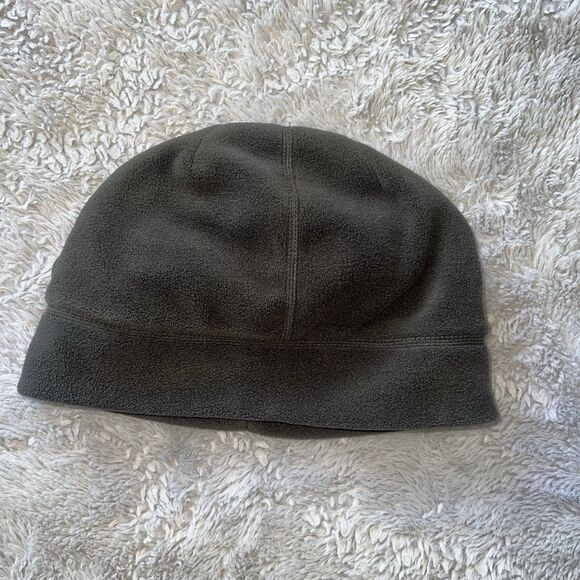 Simms Fishing Windstopper Guide Beanie Loden Green Orange Fleece Skull Cap OFSA - Picture 5 of 8